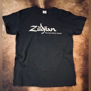 Vintage Zildjian Black Logo Short Sleeve Tee